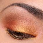 MAC Gold & Copper Eyeshadow Look