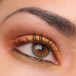 MAC Gold & Copper Eyeshadow Look