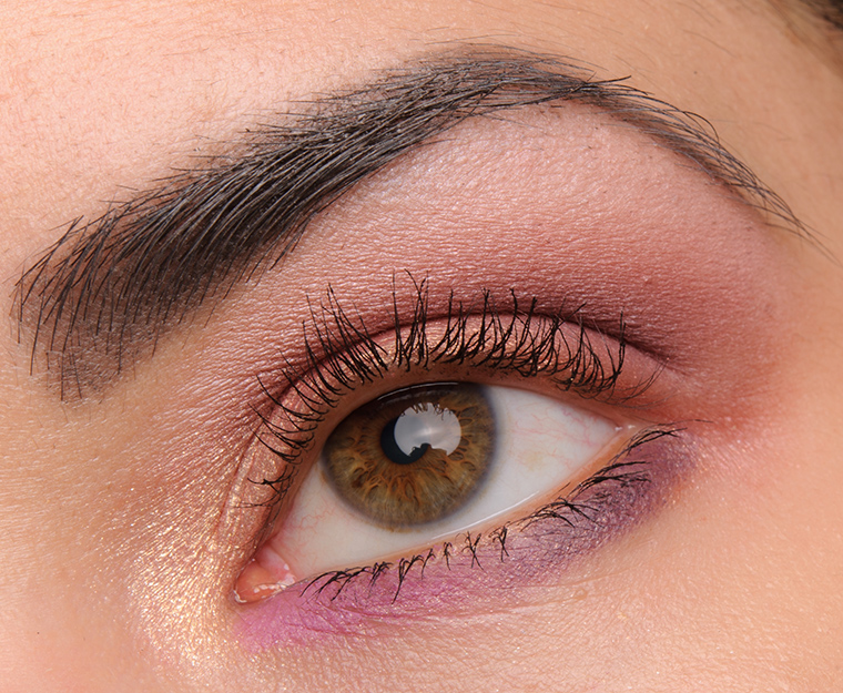 MAC Peach & Plum Eyeshadow Look