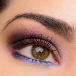 MAC Smoky Plum Eye Look