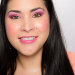 MAC Coral + Purple Look