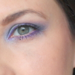 Mint and purple Eyeshadow