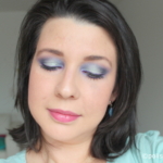 Mint and purple Eyeshadow