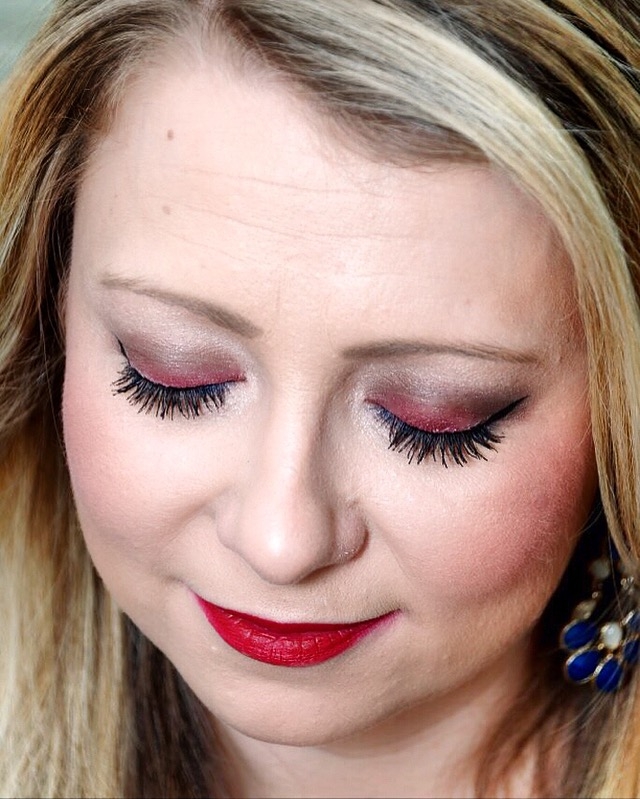 4th of July Makeup Look