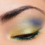 A Tropical Green & Blue Eye Look