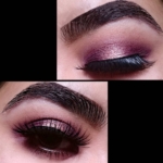 Violet and Copper Halo Eye