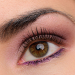 A Soft Pink & Plum Eye