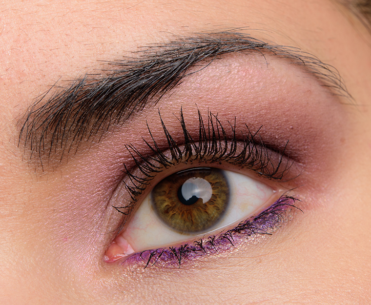 A Soft Pink & Plum Eye