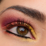 A Yellow, Orange, & Plum Eye with Urban Decay Full Spectrum