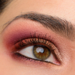 A Gold & Plum Look with Coloured Raine