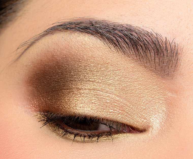 A Gold & Brown Eye with Coloured Raine