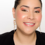 A Gold & Coral Look