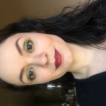 Green goth goddess