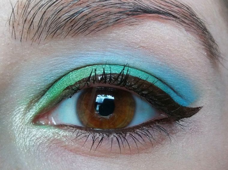 Bright Greens and Blues