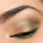 A Bronze & Green Look with Coral Accents
