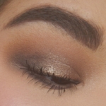 "My first time using black eye shadow correctly" EOTD