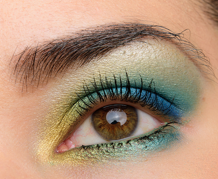 A Bright Green & Blue Eye with ColourPop Summer 2017 Eyeshadows