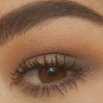 "My first time using black eye shadow correctly" EOTD