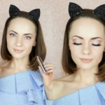 COBALT BLUE CUT CREASE