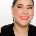 A Warm, Brown Eye & Orange Lips featuring Dose of Colors