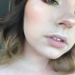 Green n orange glam <3
