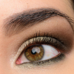 A Smoky Olive Eye with MAC Gold Compact