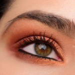 An Orange & Plum Eye with Morphe 35O2