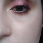 Marsala gradient makeup look