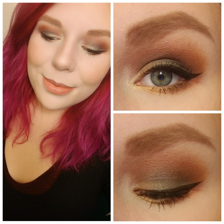 Leaves Are Falling Smokey Eye
