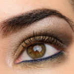 A Smoky Gold & Olive Eye with MAC Burning Nights