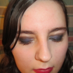 Purple & Silver Eyeshadow