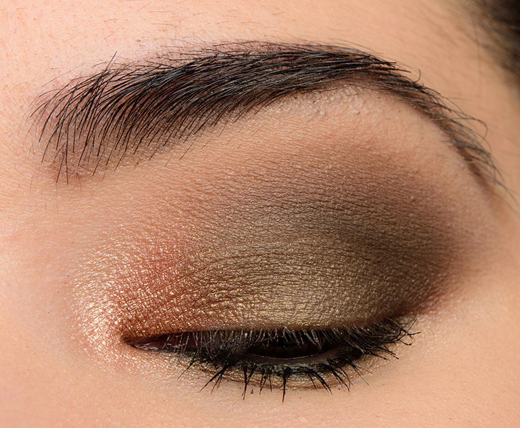A Copper & Olive Eye with Smashbox