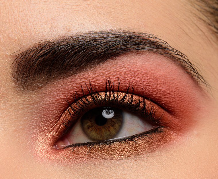 A Gold, Copper, & Coral Eye with Viseart Siren