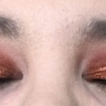 Coppery eyes