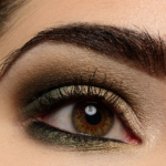 A Gold & Green Eye with Viseart Absinthe Palette