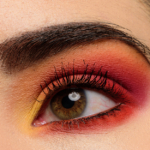 A Bright, Sunset Eye with Makeup Geek Power Pigments