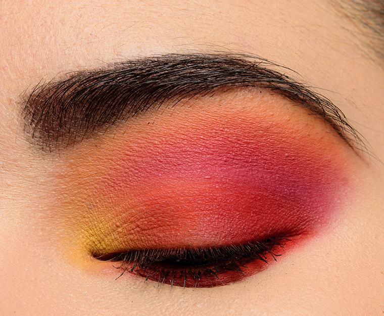 A Bright, Sunset Eye with Makeup Geek Power Pigments
