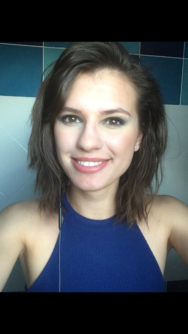 Navy blue smoke