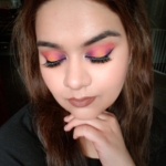 Sunset smokey look, inspired by Densitlava on youtube