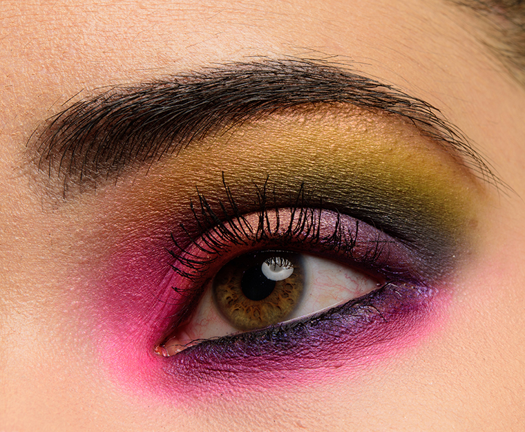 A Muted, Rainbow-esque Eye with Melt Radioactive & Love Sick Stacks