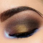 A Smoky Blue & Gold Look with Pat McGrath Subliminal Palette