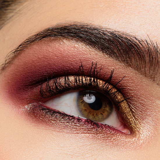 A Gold, Copper, & Plum Look with Bad Habit Divine Palette