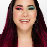 A Shimmery Teal Look featuring Huda Beauty Emerald