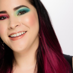 A Shimmery Teal Look featuring Huda Beauty Emerald