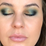 Gold and teal inspired by Natasha Denona