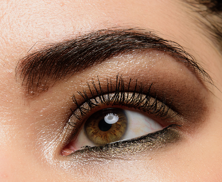 A Olive & Bronze Look featuring Charlotte Tilbury Starlight