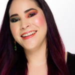 A Vibrant Fuchsia & Orange Look featuring Tom Ford African Violet
