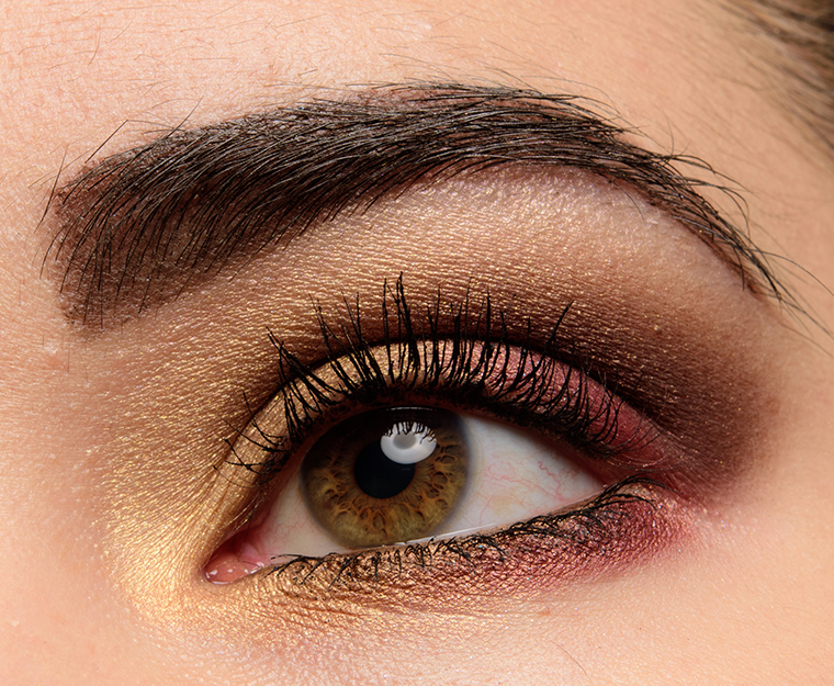 A Dirty Gold & Plum Eye featuring Dior Devilish