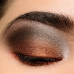 An Orange & Silver Eye with Dior Volcanic