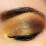 A Sparkling, Gold & Green Look featuring ColourPop Holiday Shadows
